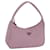 PRADA Borsa a mano in nylon rosa Auth bs15043  ref.1426185