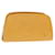 LOUIS VUITTON Epi Dauphine PM Pouch Yellow M48449 LV Auth th4988 Leather  ref.1426221