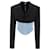Autre Marque Dion Lee Black / Cyan Wool and Denim Float Corset Blazer  ref.1426420