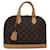 Louis Vuitton Alma Marrone Tela  ref.1426469