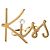 Anello doppio Lanvin Gold Kiss Jewel Oro Gold hardware