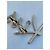Anello doppio Lanvin Gold Kiss Jewel Oro Gold hardware - vista 5