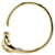 Hermès Hermes Cheval Horse Gold Plated Bangle in Great Condition Golden Metal  ref.1426838