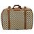 Gucci Borsa Boston GG Supreme in PVC beige Auth mr177 - vista 3