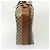 Gucci Borsa Boston GG Supreme in PVC beige Auth mr177 - vista 4