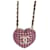 Gold Plated Chanel 2022 Tweed Heart Locket Necklace Gold-plated  ref.1427093