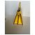 Borsa Fendi Peekaboo I SEE U in pelle di struzzo gialla Giallo - vista 6