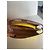 Borsa Fendi Peekaboo I SEE U in pelle di struzzo gialla Giallo - vista 9