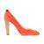 Chanel Tacchi EU39.5 Camoscio Arancione US8.5 UK6