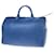 Louis Vuitton Speedy 30 Blau Leder  ref.1427164