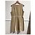 FENDI Kleider T.International L Baumwolle Beige - Ansicht 3