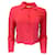 Giacca in lana cropped con bottoni frontali Agnona Raspberry Rosa  ref.1427263