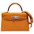 Hermès Kelly Orange Leather  ref.1427391