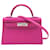 Hermès Kelly Pink Leather  ref.1427399