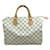 Louis Vuitton Speedy 30 Weiß Leinwand  ref.1427520