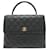 Chanel Coco Handle Black Leather  ref.1427549