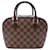 Louis Vuitton Saria Mini Castaño Lienzo  ref.1427626