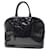 Louis Vuitton Alma Cuir vernis Noir  ref.1427665