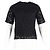 Top in pizzo a maniche corte Joseph in poliestere nero - vista 4