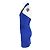 Vestido Mini Halter Zac Posen en Satén Azul - vista 5