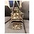 Borsa Tote Christian Dior Nera in Cotone Nero - vista 3