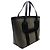 Trim Hermès Graue Canvas Pursangle Tote Braun Anthrazitgrau - Ansicht 2