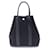 Hermès Hermes Canvas Garden Party PM Canvas Tote Bag in Great Condition Black Cloth  ref.1428064