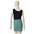 Falda mini elástica turquesa Bcbg Max Azria L - vista 2