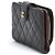 Chanel Compact Classic CC Black Leather Wallet in box - view 3