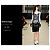 Conjunto top+falda Balenciaga Otoño 2012 Negro Multicolor - vista 11
