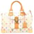 Louis Vuitton White Monogram Multicolor Speedy 30 Bag M92643 Multiple colors Leather  ref.1428401