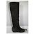 Chanel Botas Altas de Ante Negro - vista 2
