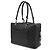 Borsa a mano Chanel Cambon Grande Modello in Pelle Nero e Grigio - vista 2