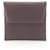 Hermès Hermes Bastia Coin Case Couro Coin Case em ótimo estado Marrom  ref.1428512