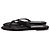 Sandali Chanel T.EU 38 Velluto Nero - vista 3