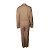 Completo Marni camicetta e pantaloni beige in cotone - vista 2