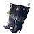 Botas de tacón Versace negras de ante y cuero 36.5 Negro