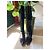 Botas de tacón Versace negras de ante y cuero 36.5 Negro - vista 4