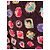 Jaqueta cropped Moschino Cheap And Chic de seda estampa joias Multicor - vista 8