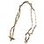Vintage Collana Forzatina in oro giallo 18k D'oro