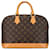 Louis Vuitton Alma PM Monogramma Marrone Pelle Tela  ref.1428725