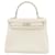 Hermès Kelly 28 White Leather  ref.1428749