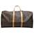 Louis Vuitton Keepall 60 Marrone Tela  ref.1428860