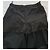 Chanel Pantalones Anchos Negros de Algodón Perforados - vista 4