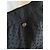 Chanel Pantalones Anchos Negros de Algodón Perforados - vista 7