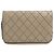 Wallet On Chain Portafoglio Chanel Con Catena Beige - vista 2