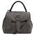 BOLSA A MÃO LANCEL CHARLIE MM A08370 ALÇA DE COURO KAKI