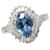 & Other Stories Pt900 Platinum Sapphire 2.05ct Diamond 0.45ct Ring in Great Condition Silvery Metal  ref.1429098