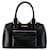 Bolso tote de cuero Burberry Nova Check en muy buen estado Negro  ref.1429107