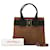 Bolso de mano Salvatore Ferragamo de ante Vara Ribbon 2WAY BA214178 en buenas condiciones Castaño Cuero  ref.1429125